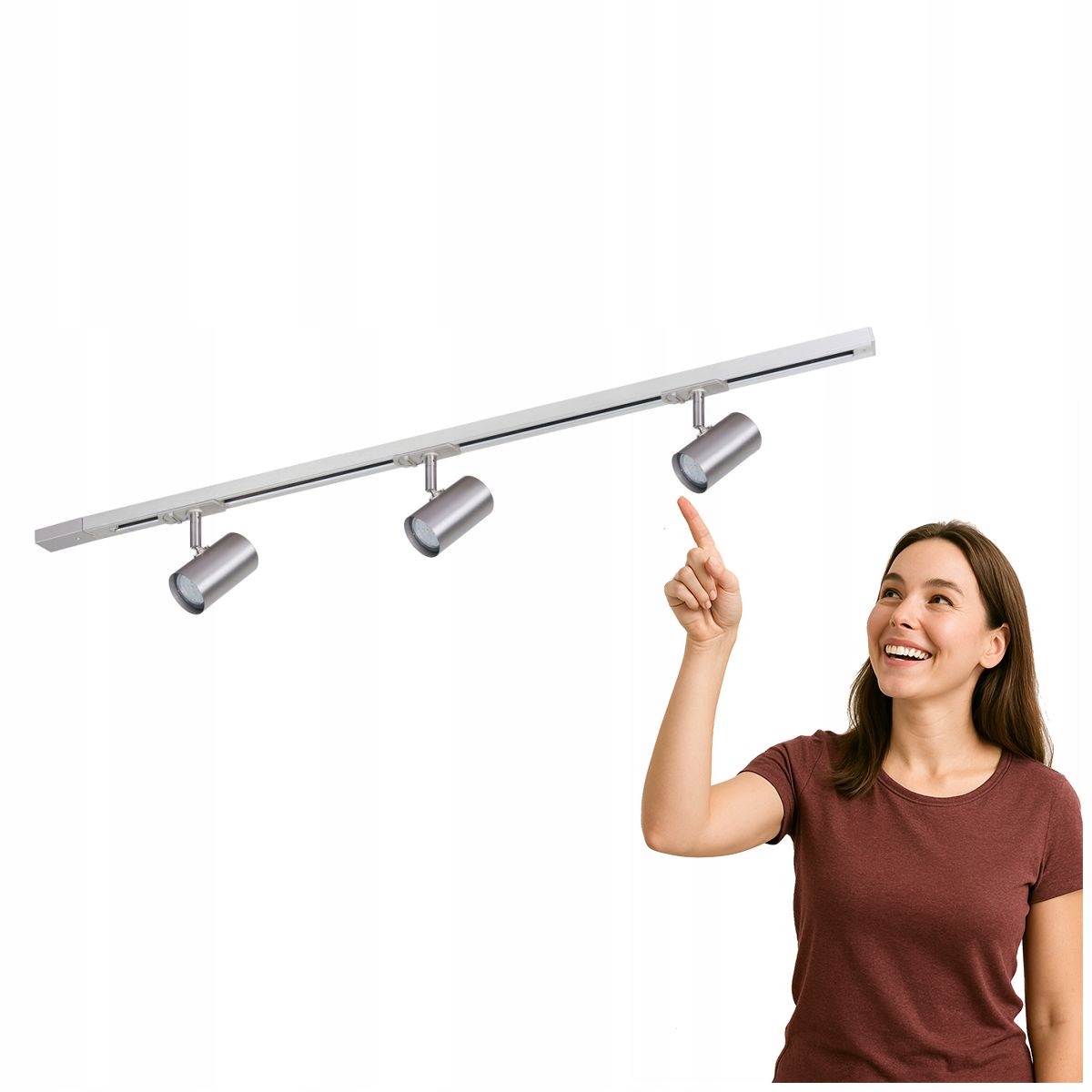 Lampa spotová Marvi Tr Jazz Sn 911308-3-SN-SET Italux
