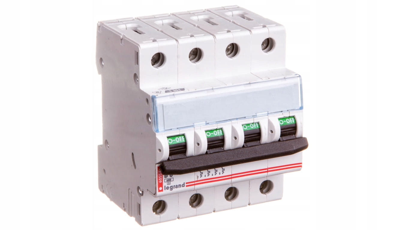 Nadproudový spínač Legrand 4P B 6A 400V IP20 403413 Nový