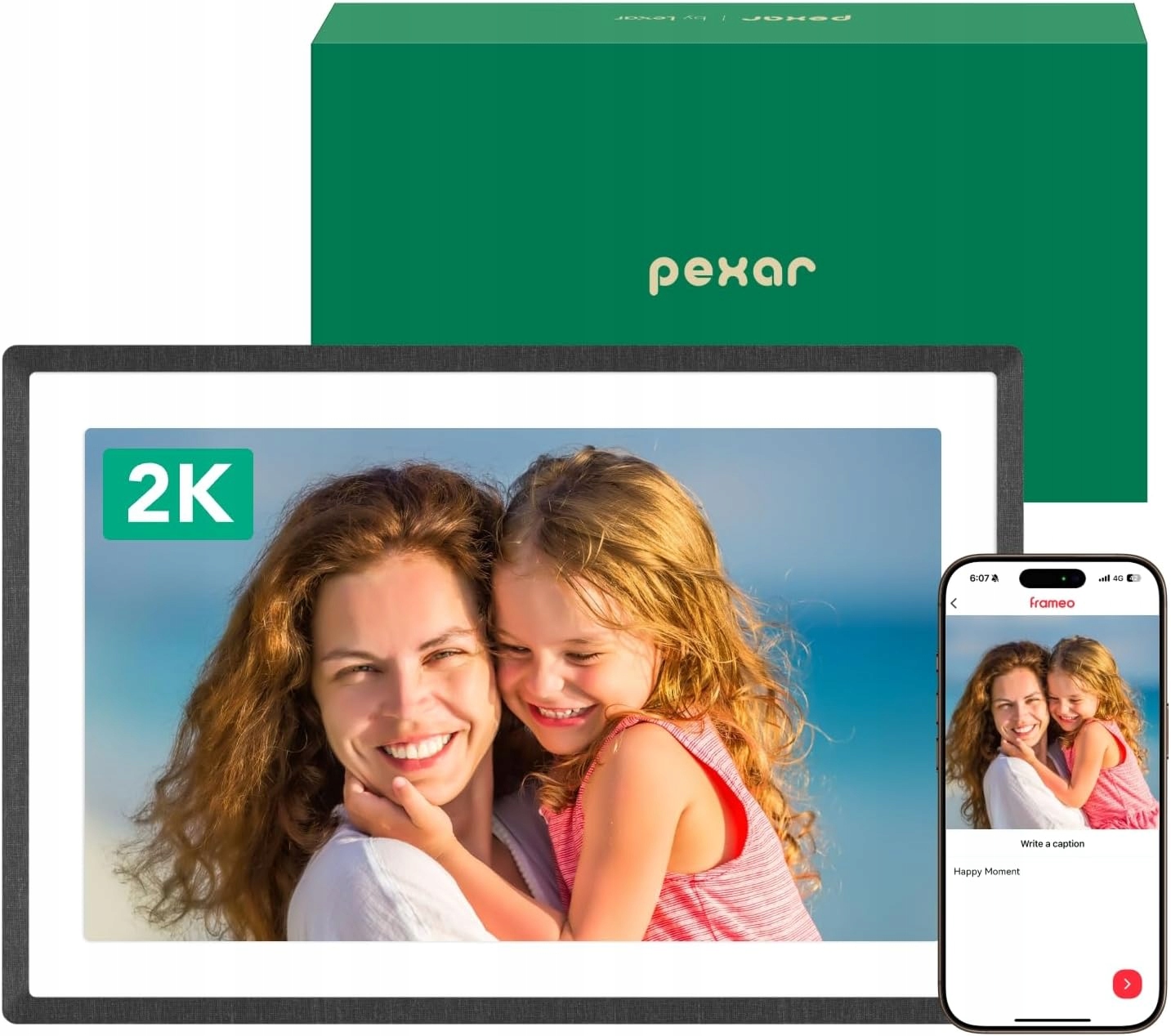 Rámeček Digitální 11 Palců 2K Ips Dotykový Wifi 32GB Černý