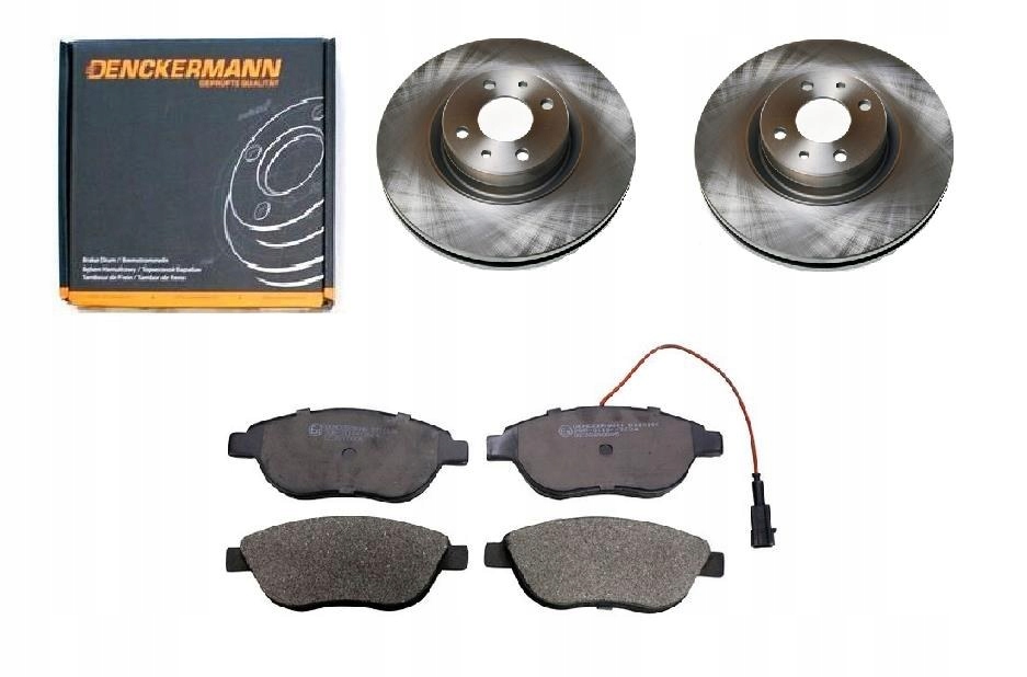 Kotouče Fiat Stilo 1.8 1.9JTD Přední 284 MM