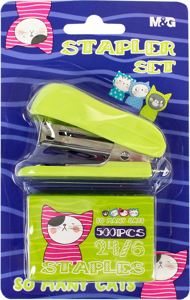 ZESTAW MINI ZSZYWACZ SO MANY CATS