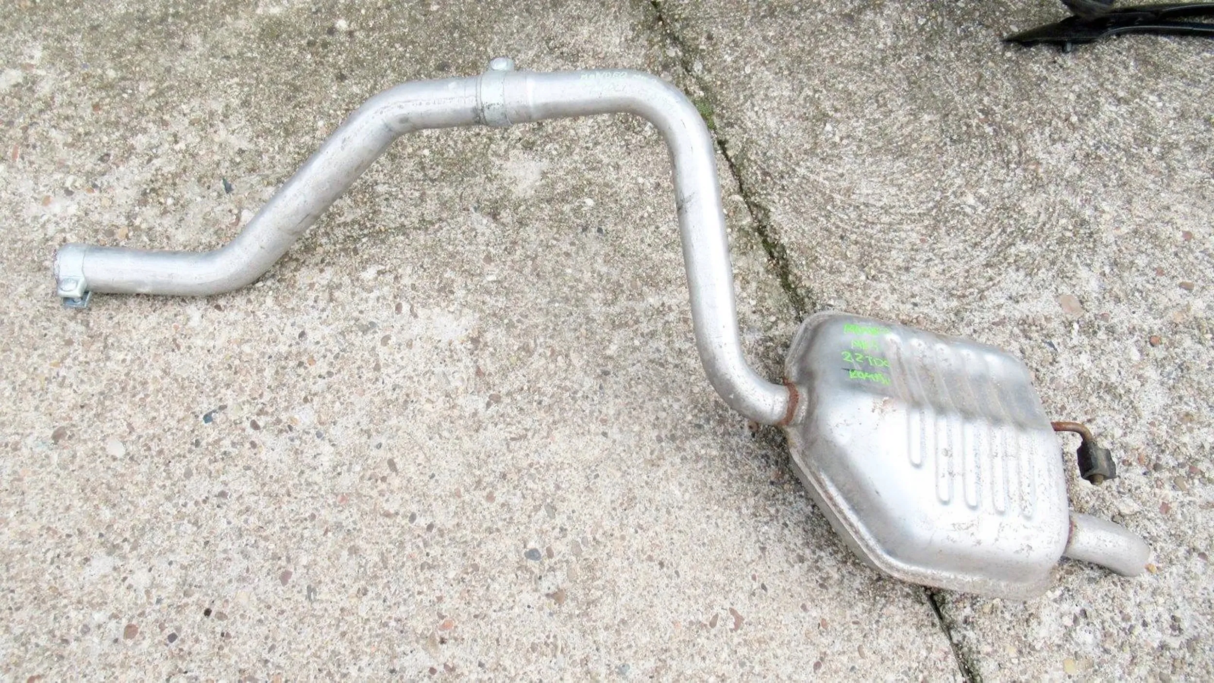 FORD MONDEO MK3 2.2 TDCI KOMBI TŁUMIK KOŃCOWY