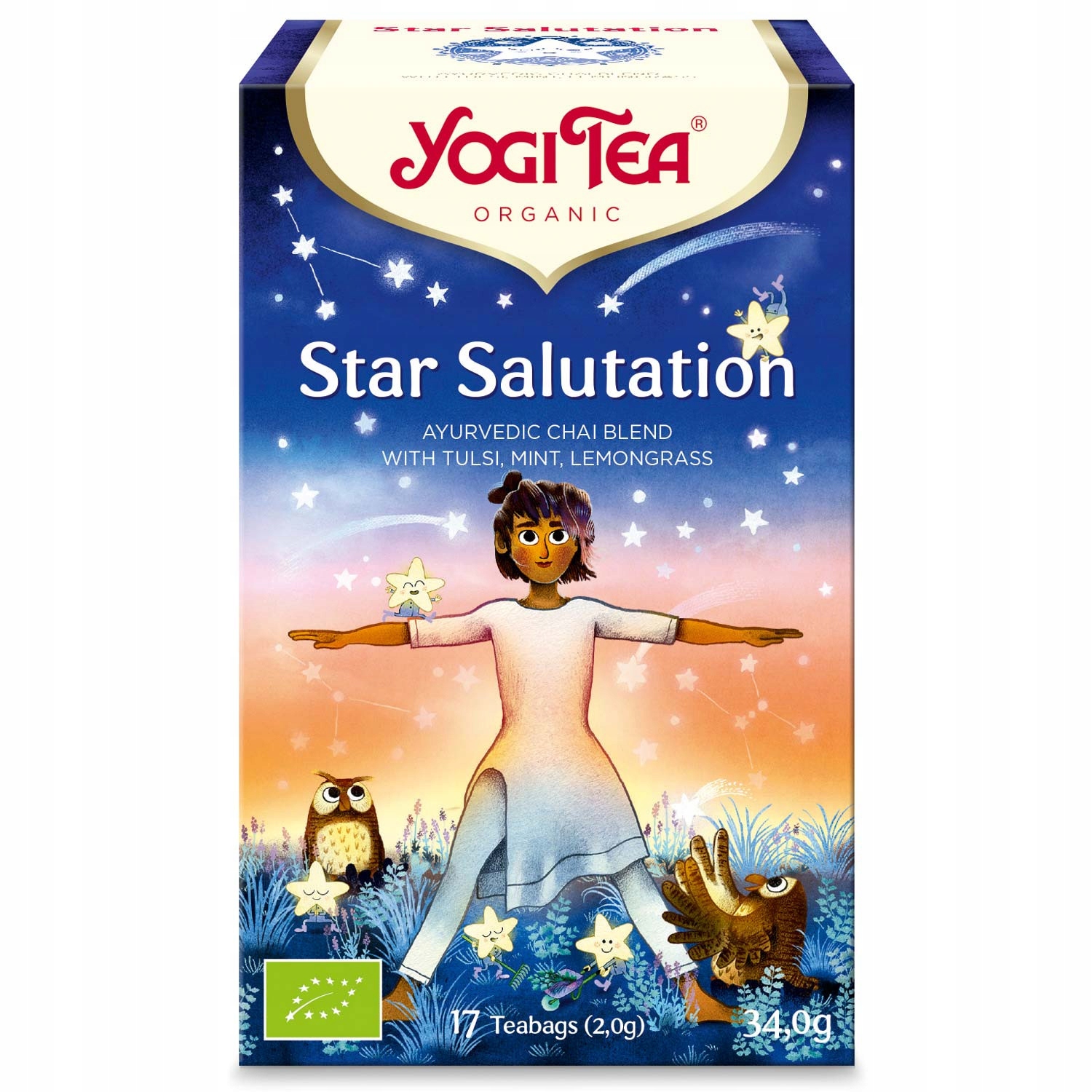 Levně Yogi Tea Star Salutation Bylinný čaj 17 sáčků