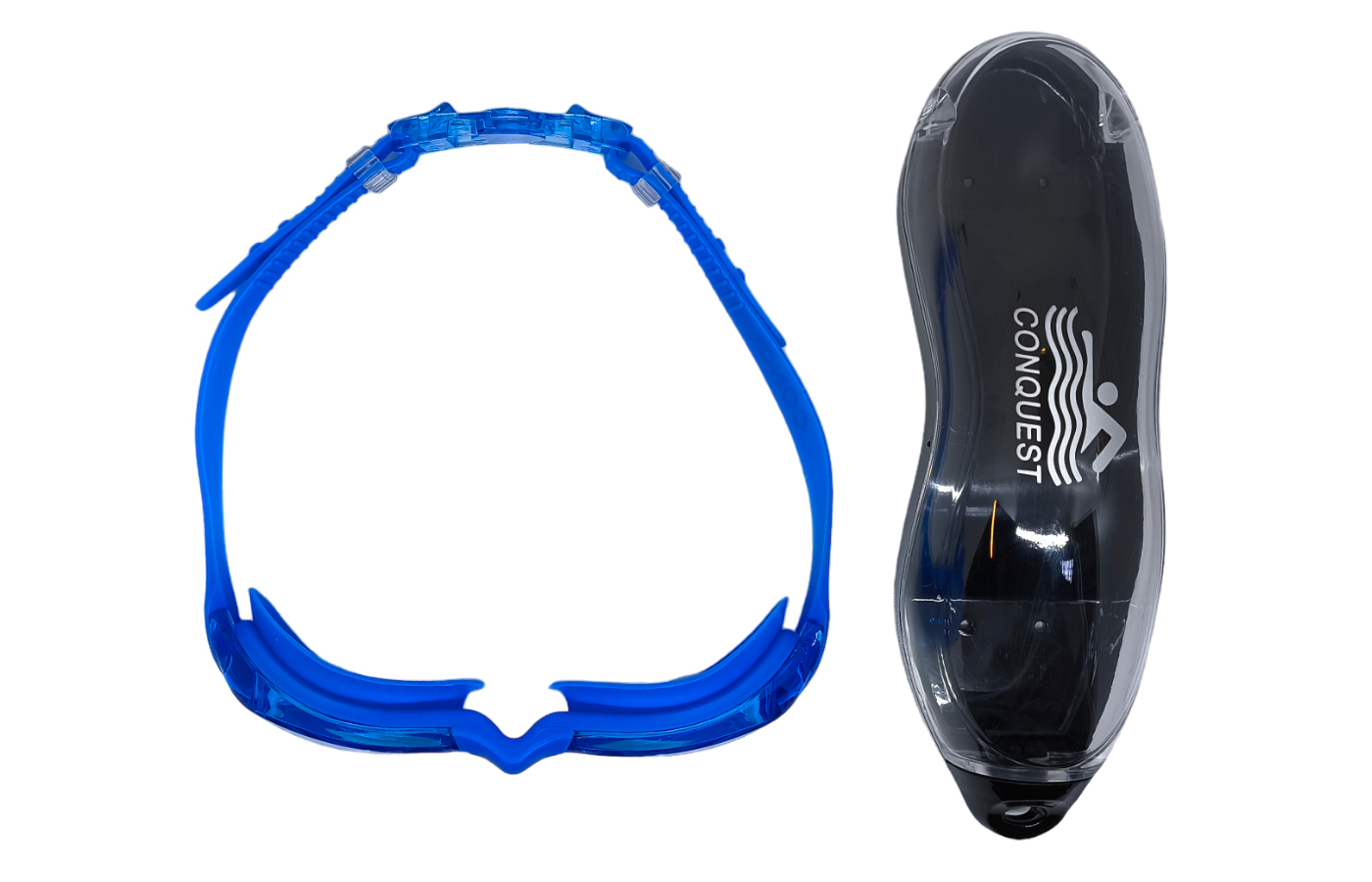 OKULARY do PŁYWANIA na BASEN PŁYWACKIE 100% ANTI-FOG Rapid Kod producenta OKULARY DO PŁYWANIA NA BASEN Rapid-01 Blue