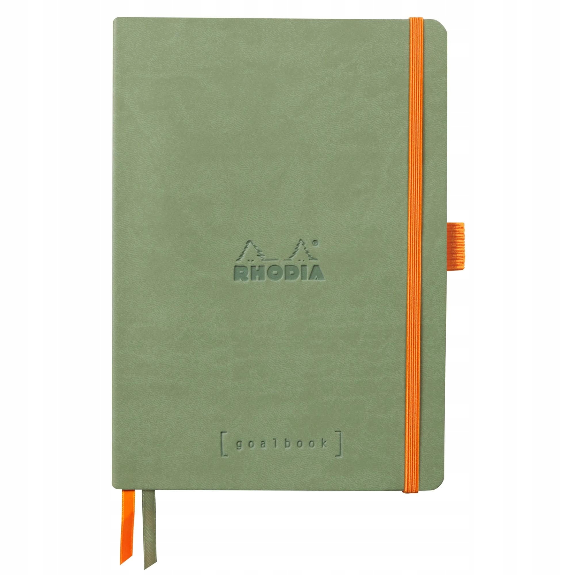 Goalbook Rhodia A5, miękka oprawa, celadon