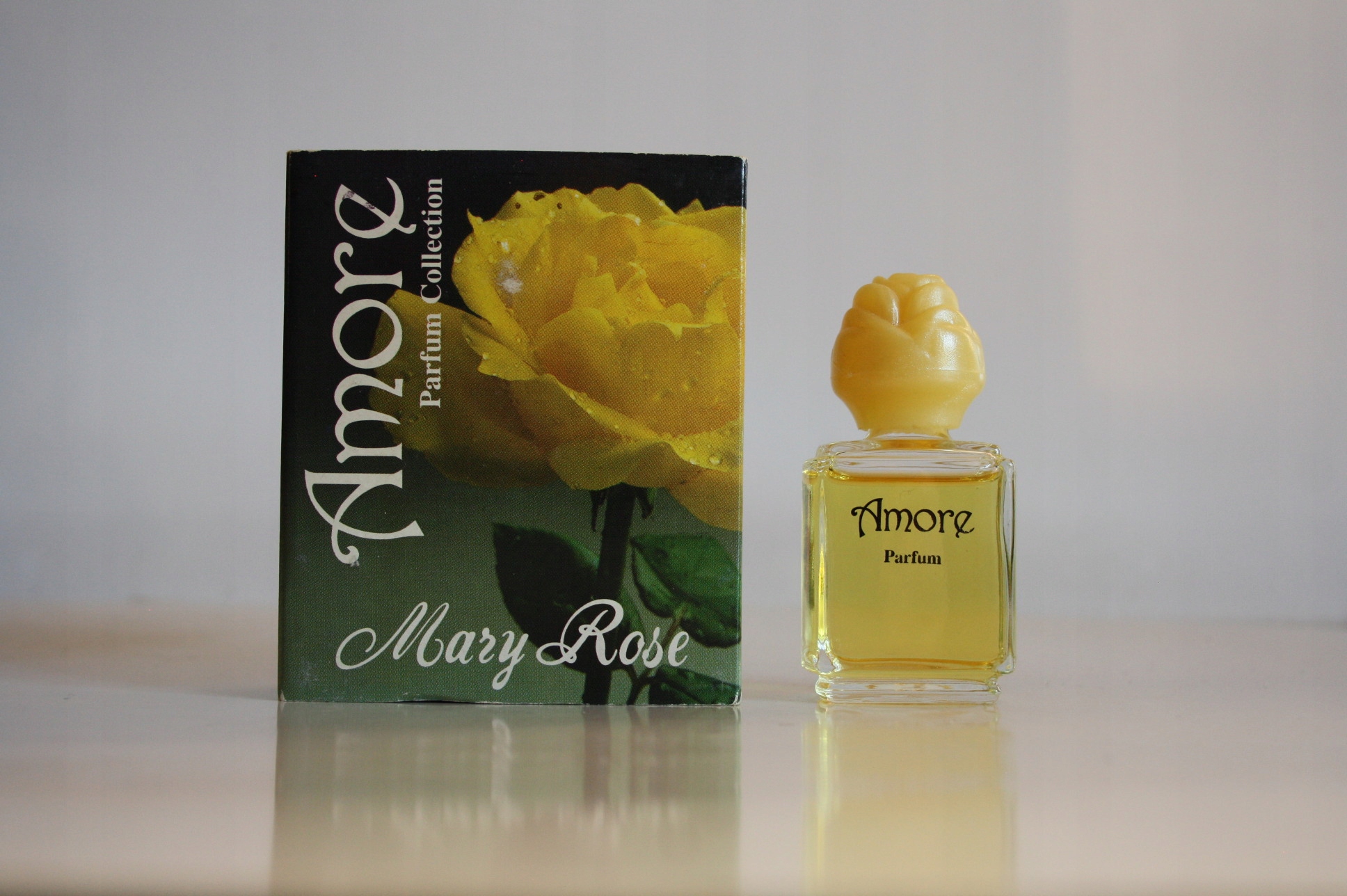 PERFUMY KOLEKCJONERSKA MINIATURA AMORE PARFUM COLLECTION MARY ROSE (11 ML)