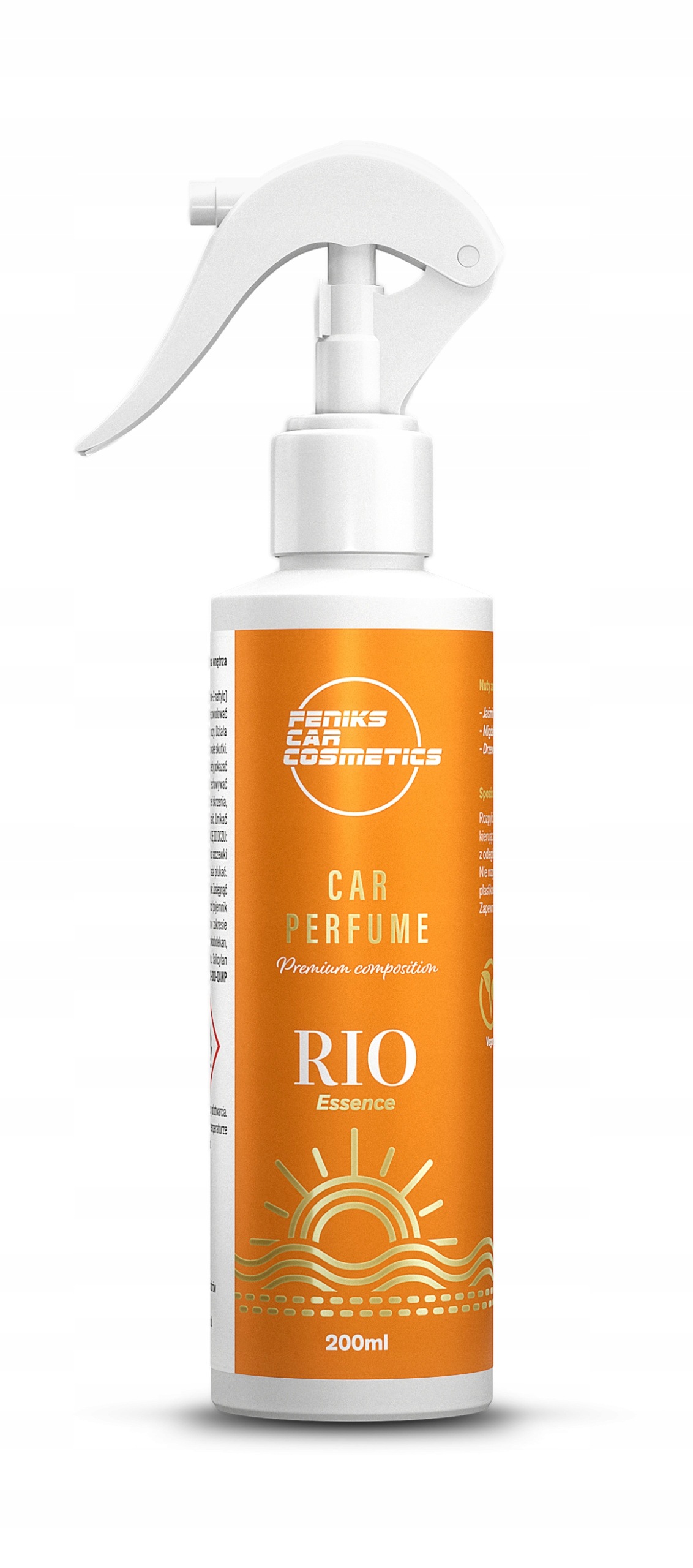 Feniks Rio Perfum samochodowy 200ml jaśmin wanilia migdały sandałowe