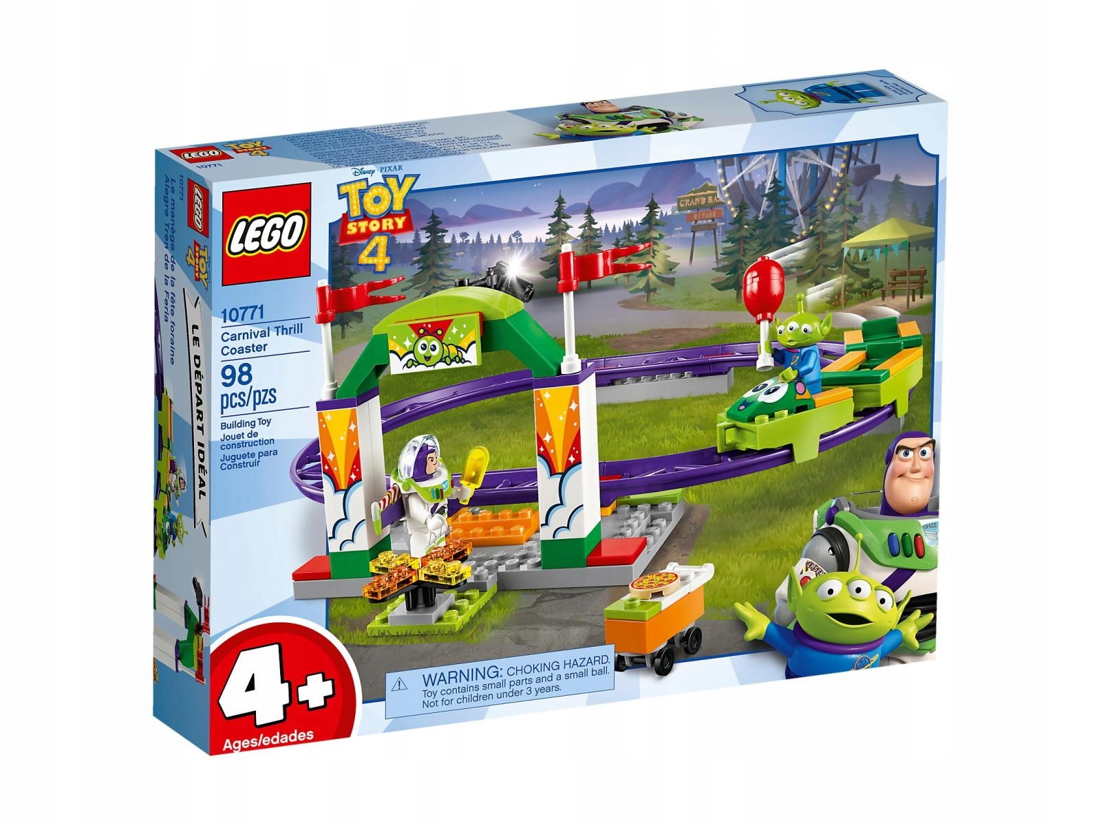 Lego 10771 Toy Story Karnawałowa kolejka