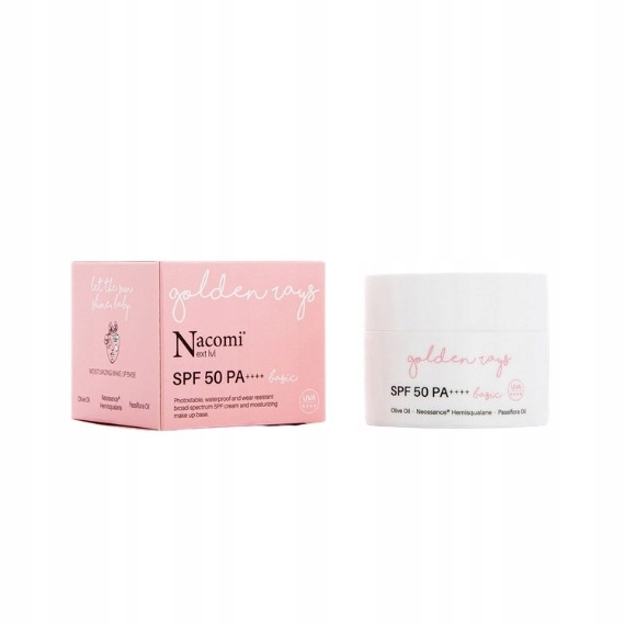 Nacomi, Next Level, Krem SPF 50 UV Basic, 50 ml