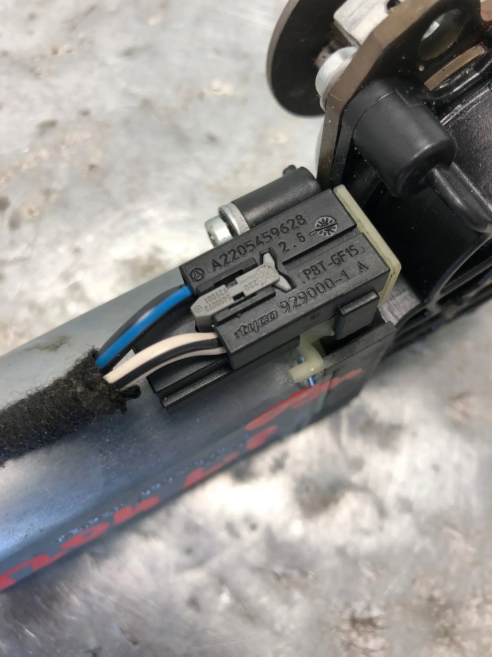 mini motor control seat left front MERCEDES W204 82041898