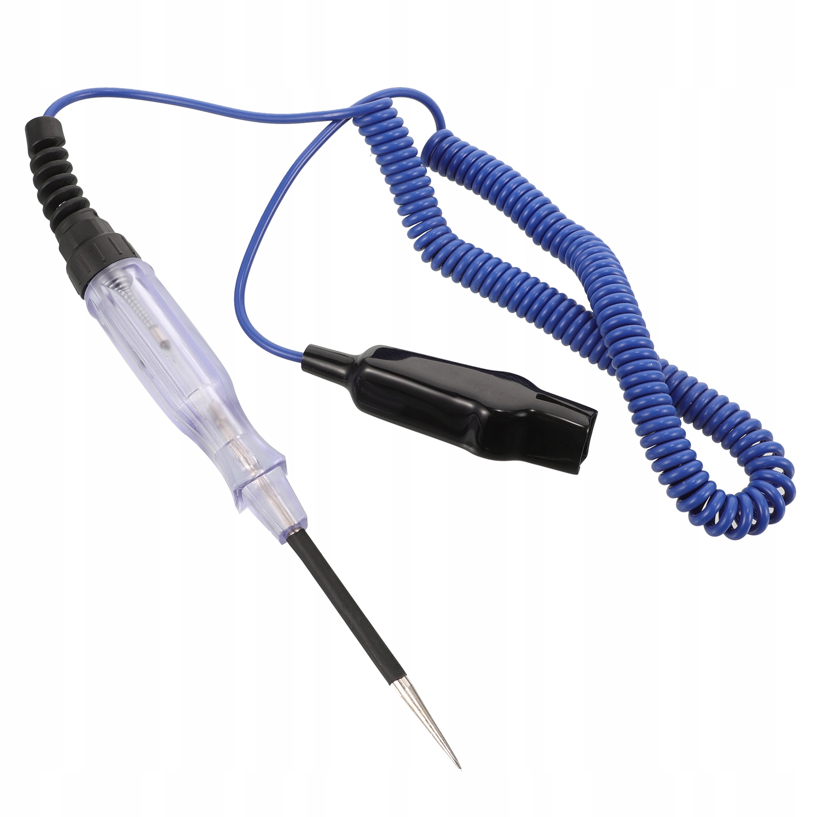 LEKKI TESTER OBWODÓW SAMOCHODOWYCH Z ELASTYCZNYM PRZEWODEM SPRĘŻYNOWYM