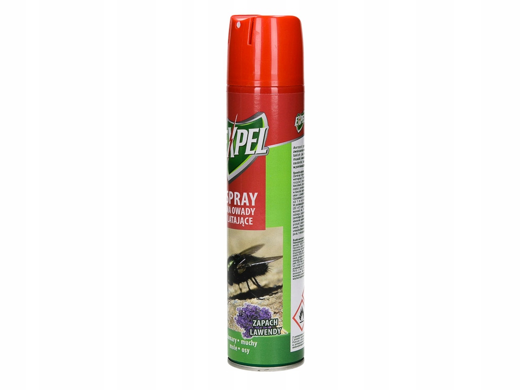 SPRAY ŚRODEK PREPARAT AEROZOL NA MUCHY KOMARY MESZKI MOLE OSY EXPEL 300ML Producent Expel