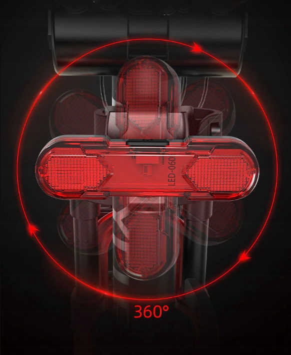 CITY EYE LAMPKA ROWEROWA LED TYŁ USB 60lm 60h Marka City Eye