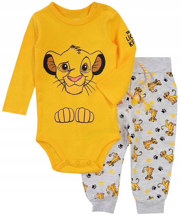 

Król Lew Komplet body spodnie 6m R041j