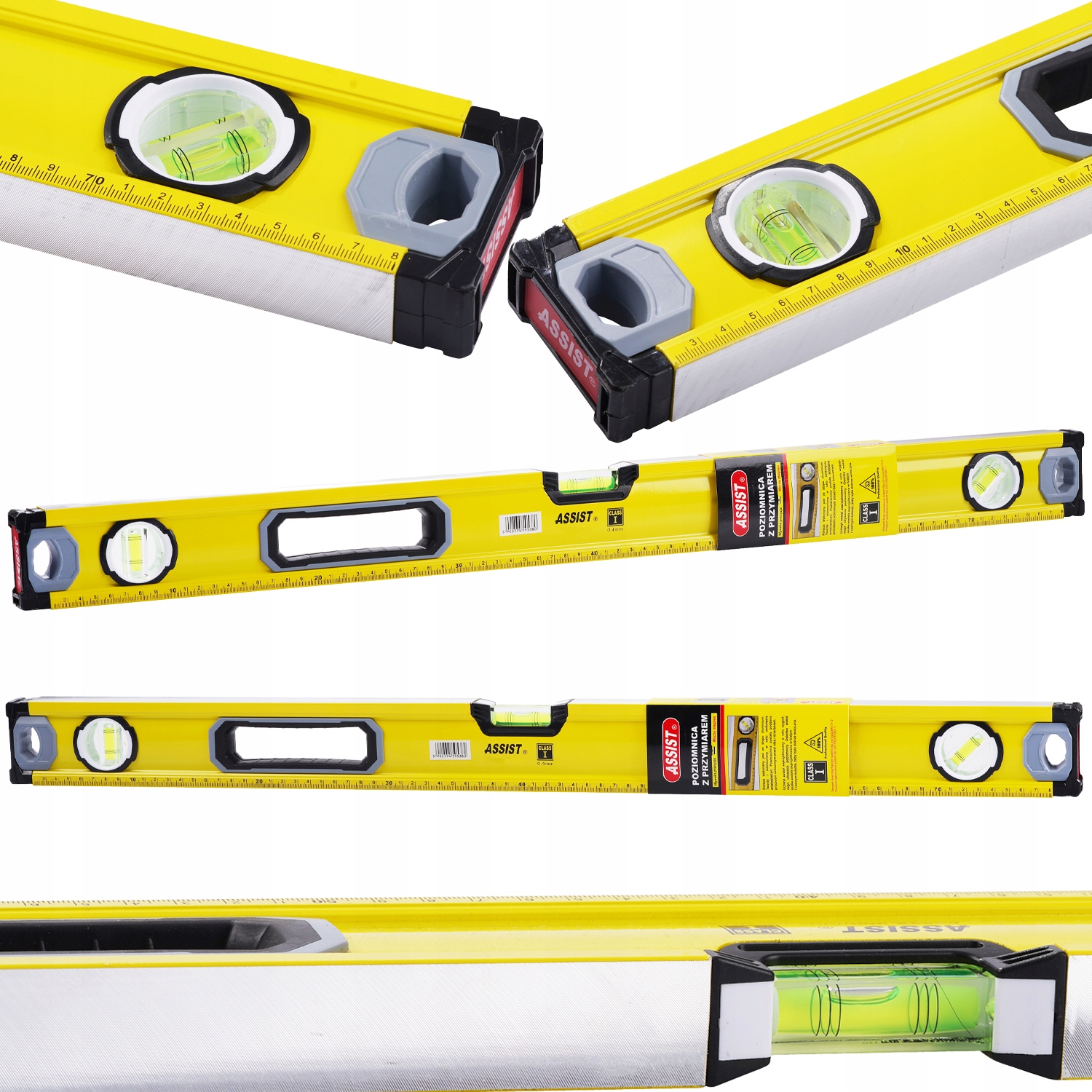 POZIOMNICA POZIOMICA ALUMINOWA Z MAGNESEM JOBI ASSIST LIBELLA 60cm A3536