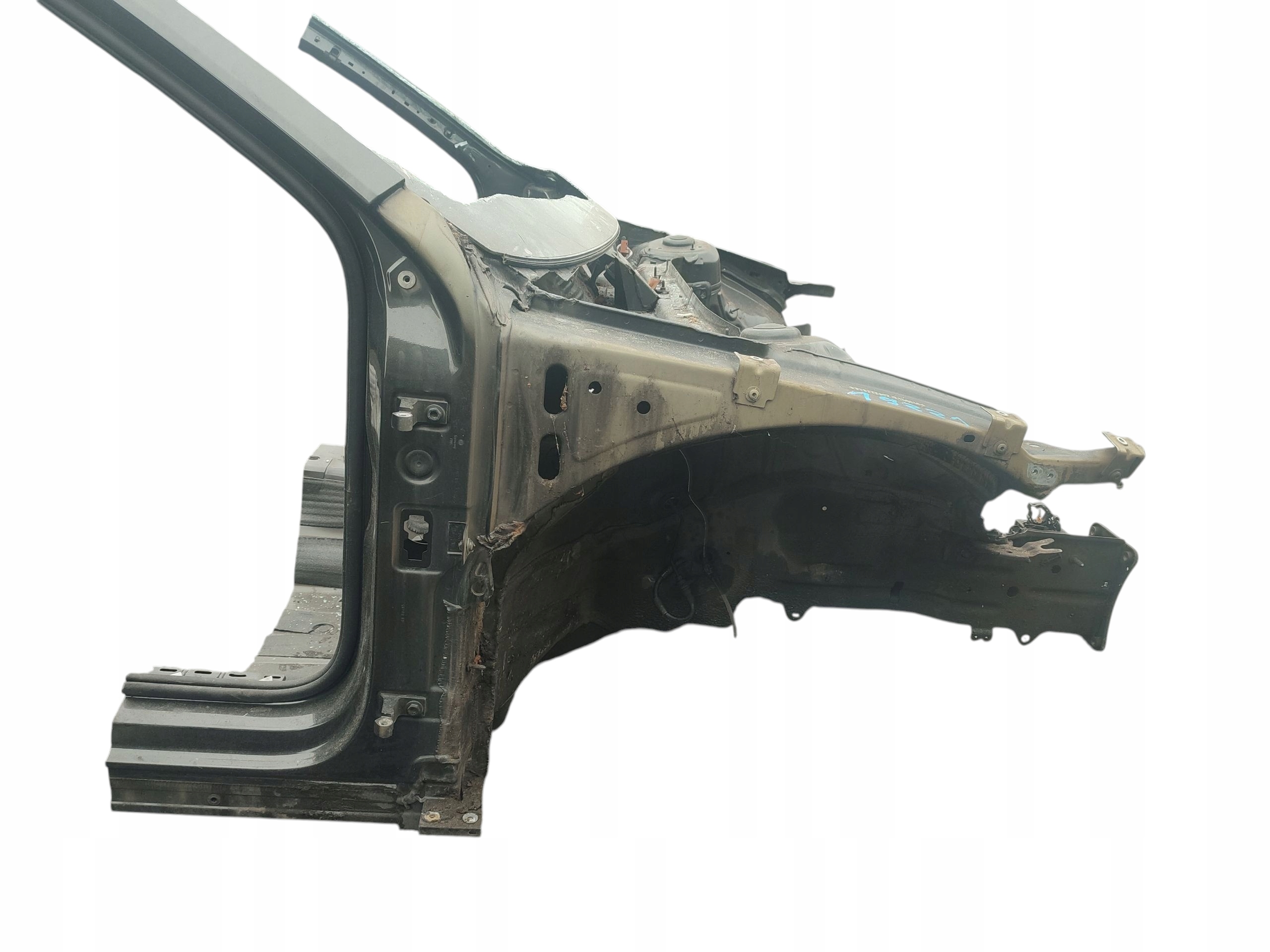 quarter right pillar A VW PASSAT B8 LAK: LB7R (14-19)