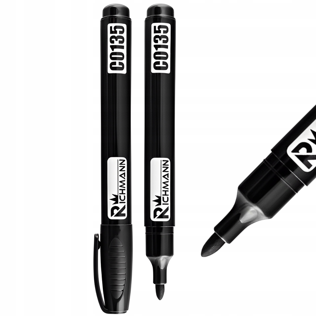 MARKER BUDOWLANY GRUBY, CZARNY 2 MM RICHMANN C0135