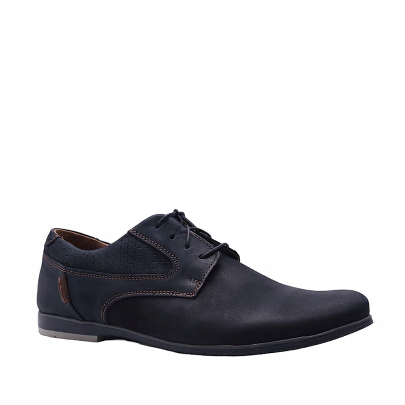 Pánské polobotky Riko 44 971 Juma Blue/Hnědá kůže Polská společnost
