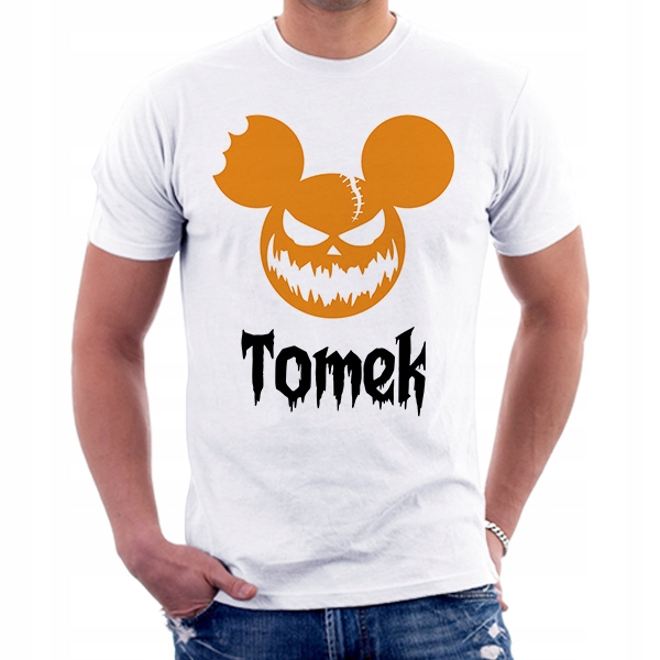 

Halloween Koszulka Męska T-shirt Party Dynia / XXL