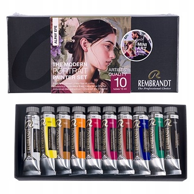 Olejové barvy 'Modern Portrait' Talens Rembrandt, 10 x 15 ml