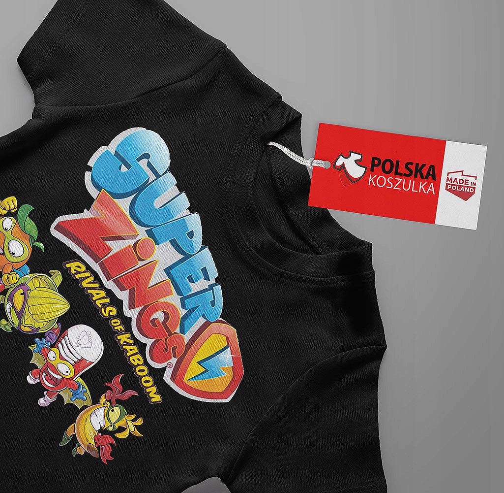 T-SHIRT KOSZULKA DLA DZIECKA SUPER ZINGS 116 SUPER JAKOŚĆ Tematyka, motyw Bluzaka Z Krótkim Rękawem Na WF Sportowa Młodzieżowa Z Nadrukiem Wzory Dziecięca Dla Chłopaca Dziewczynki Prezent