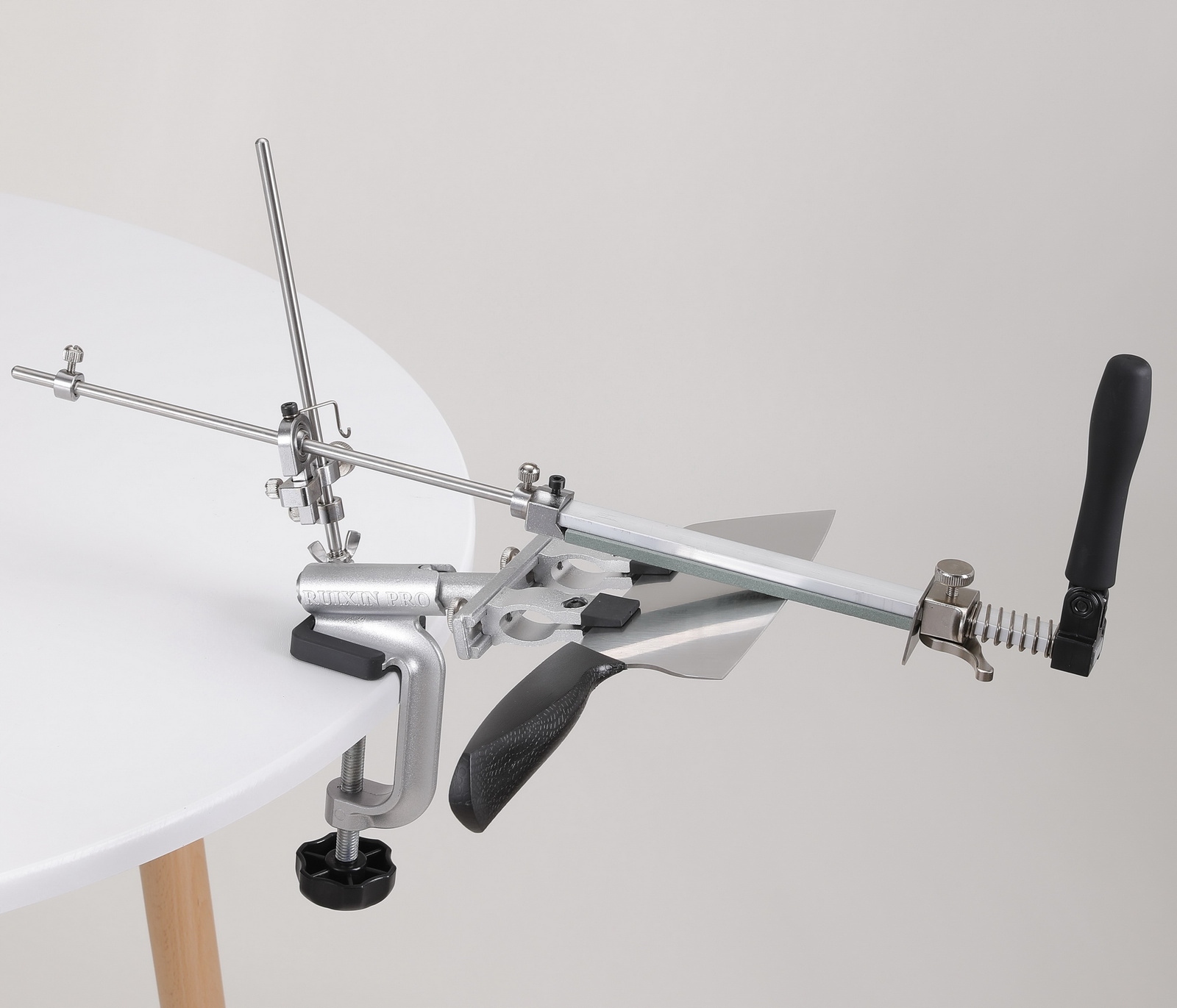 PROFESJONALNA OSTRZAŁKA NOŻY OSEŁKA Ruixin RX009 Typ płaskie