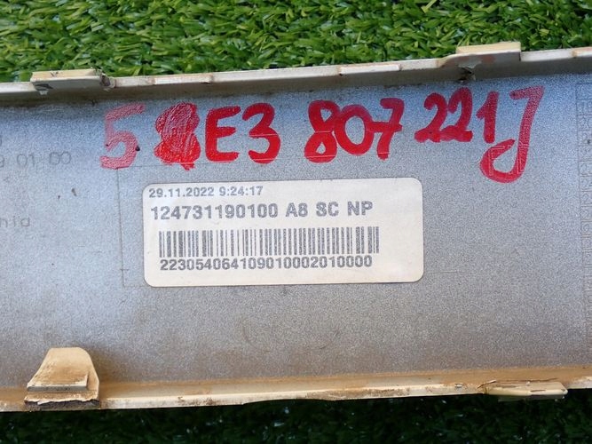 SKODA OCTAVIA IV RS 19- front bumper front