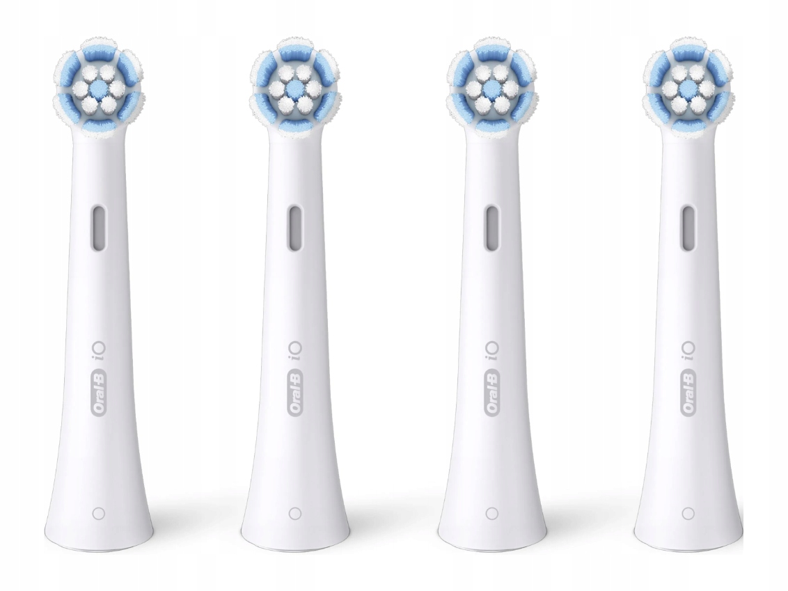4x końcówka do szczoteczki magnetycznej Oral-B iO Gentle Care white biała