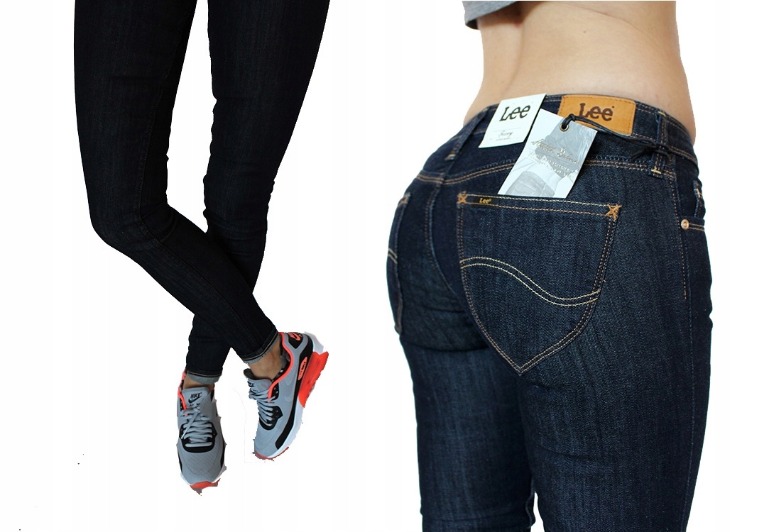 úzké nohavice Lee Toxey Skinny W25 L31 námořnická modrá Xs