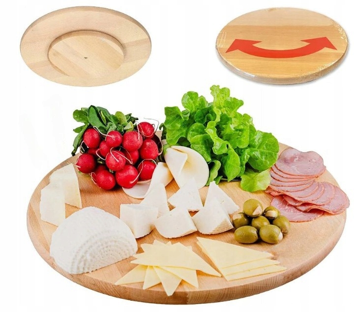 

Deska obrotowa 40 cm do serwowania pizzy serów