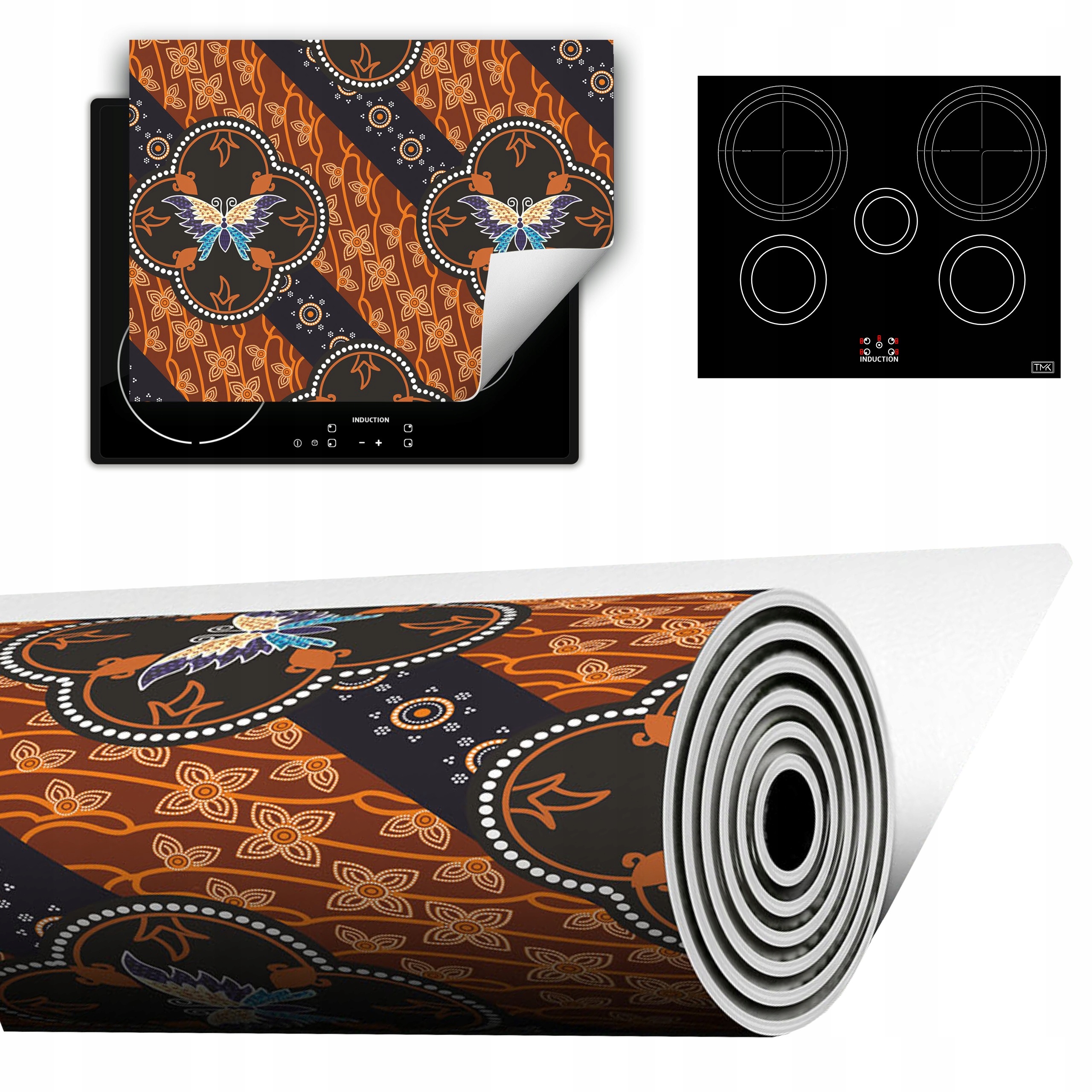 Vinylová Podložka Do Kuchyně Více Místa 70x52 motýl