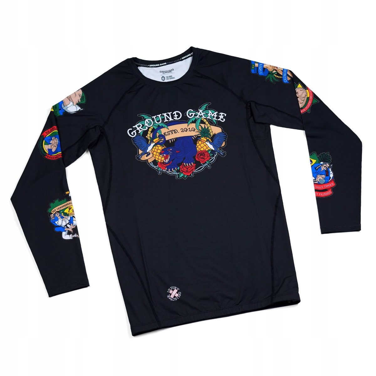 Rashguard Injury Collector dlouhý rukáv S Ground Game