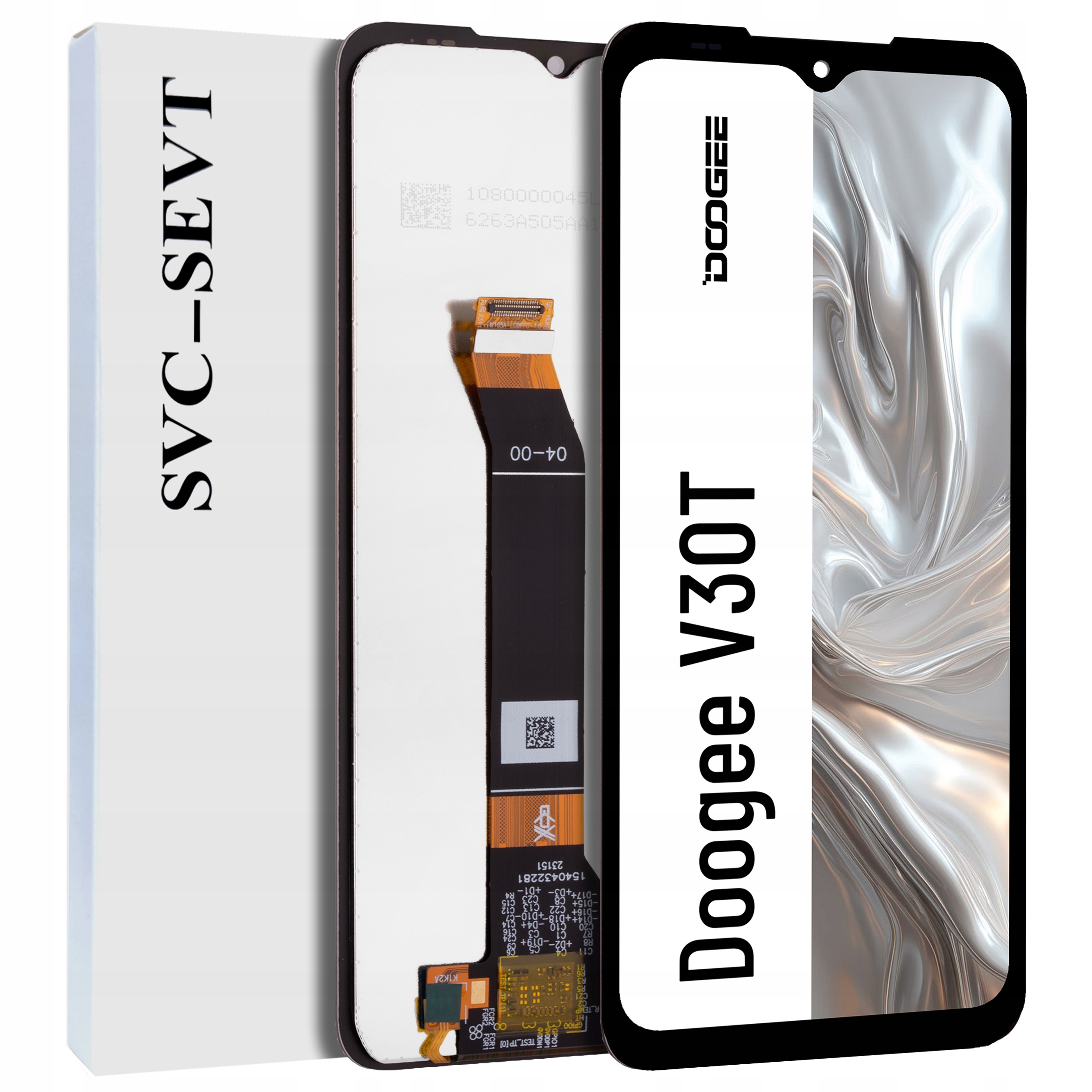 Ips LCD displej pro Doogee V30T 5G Originál Zila Obrazovka