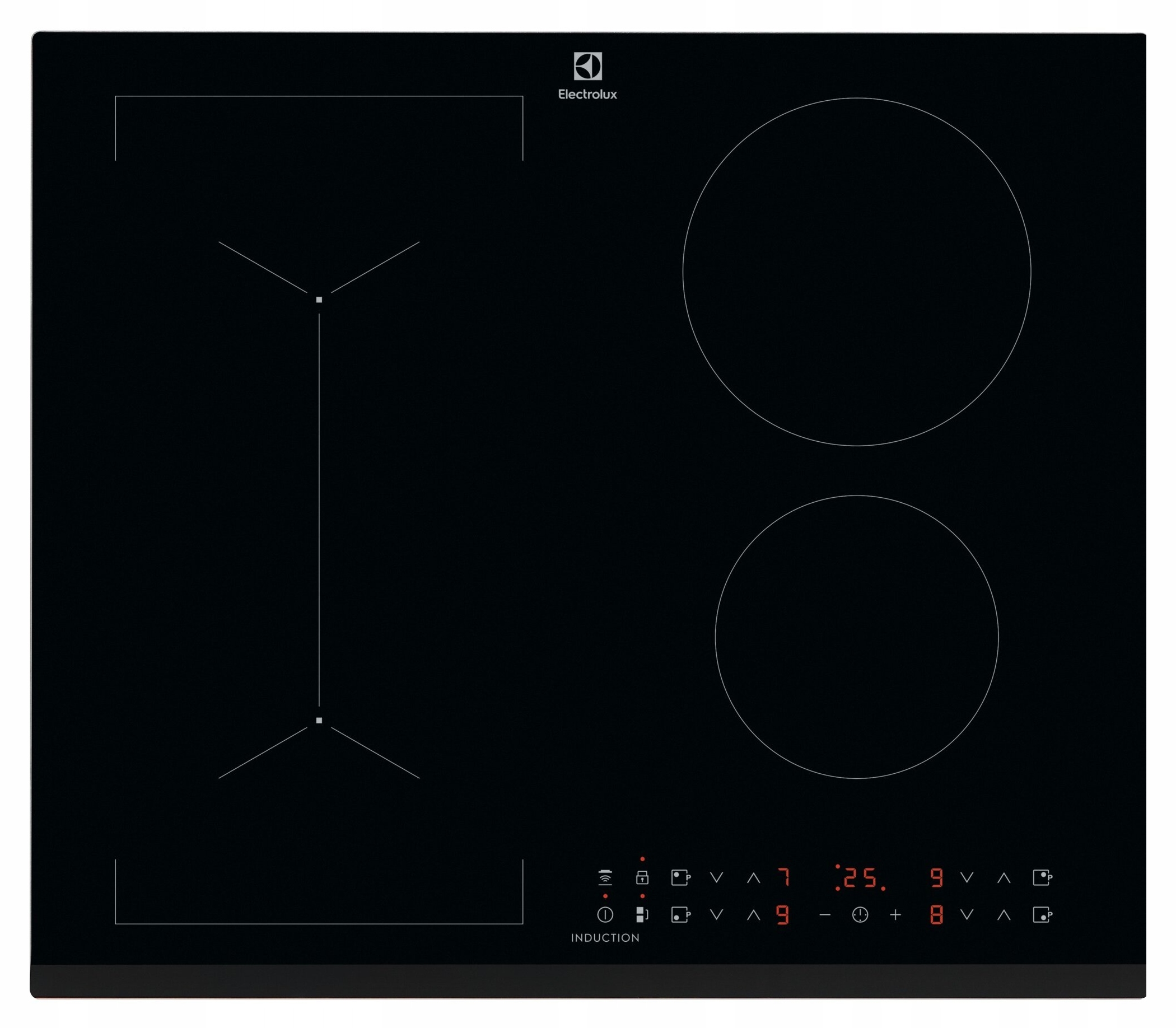 Płyta indukcyjna Electrolux LIV63431BK 60 cm Pola łączone Booster-Zdjęcie-0