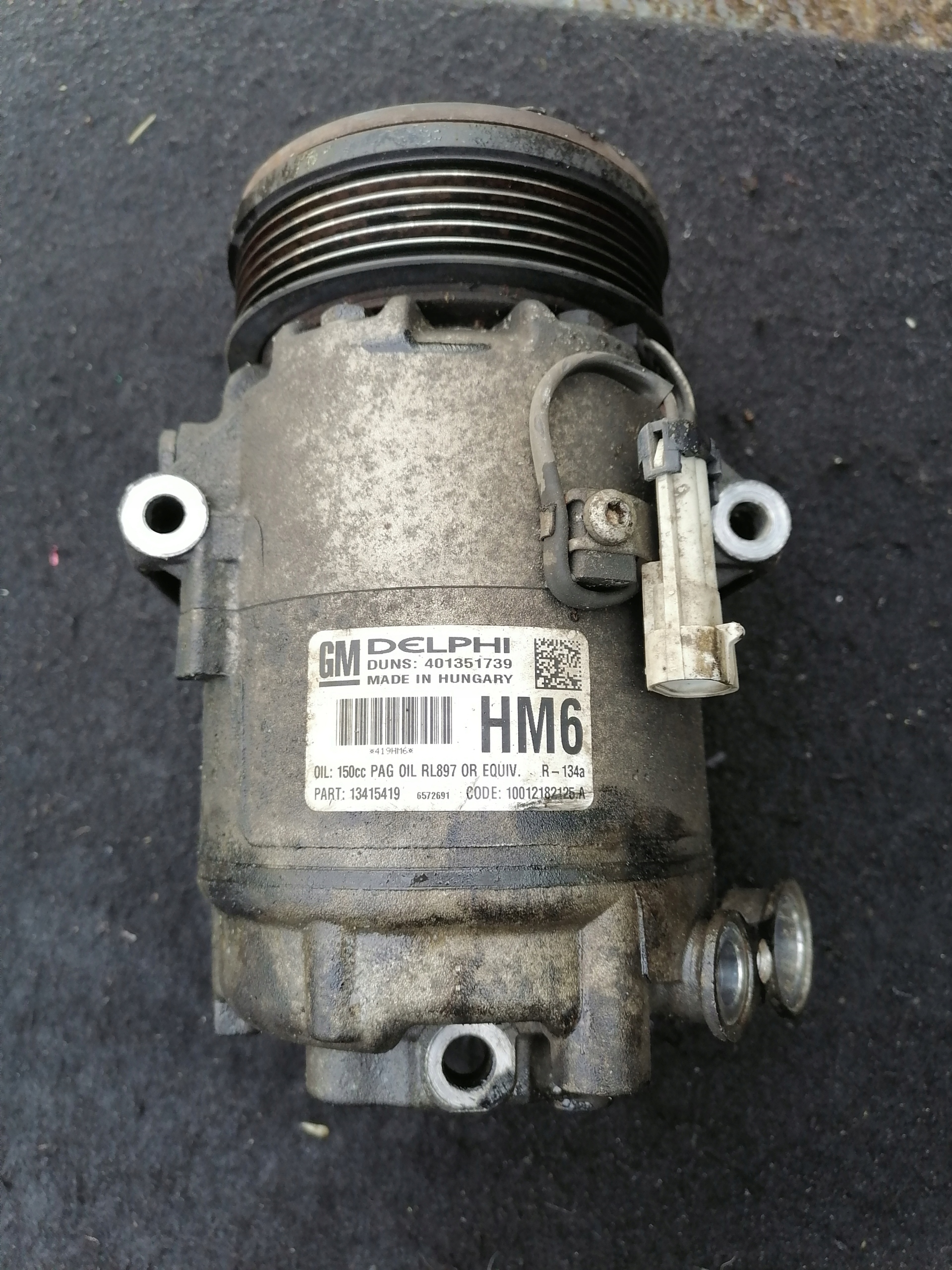 Klimakompressor klimaanlage ZAFIRA ASTRA 13415419 HM6