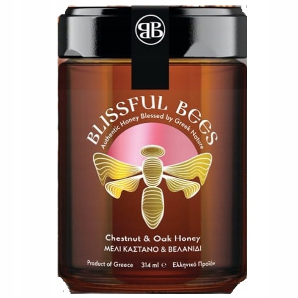 Řecký med kaštanově dubový s Kavalou 400g