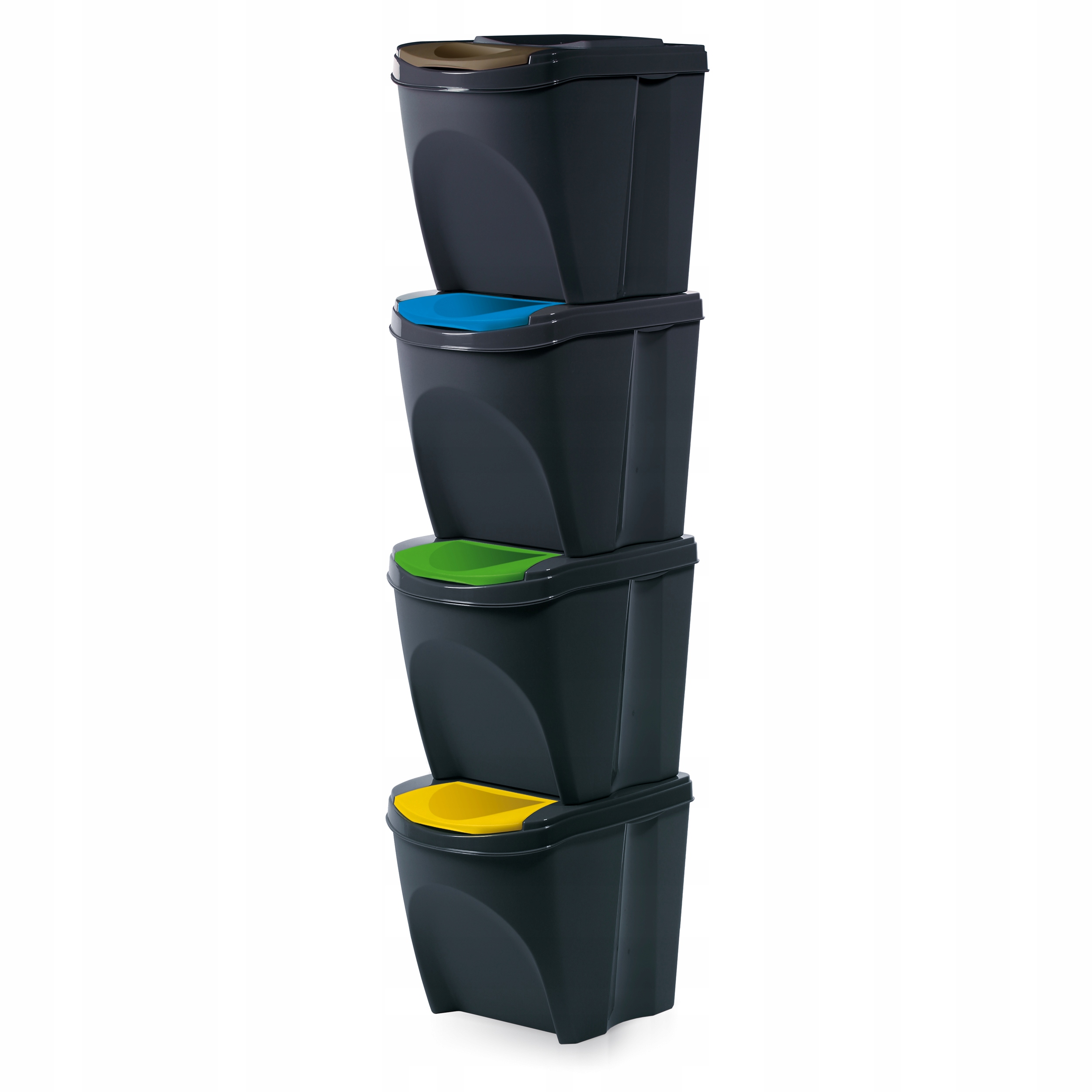 

Modułowe pojemniki do segregacji Sortibox 4x 25l