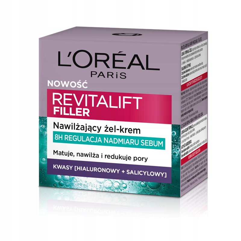 Hydratační emulze na obličej L'Oréal Paris Revitalift Filler 0 Spf 50 ml