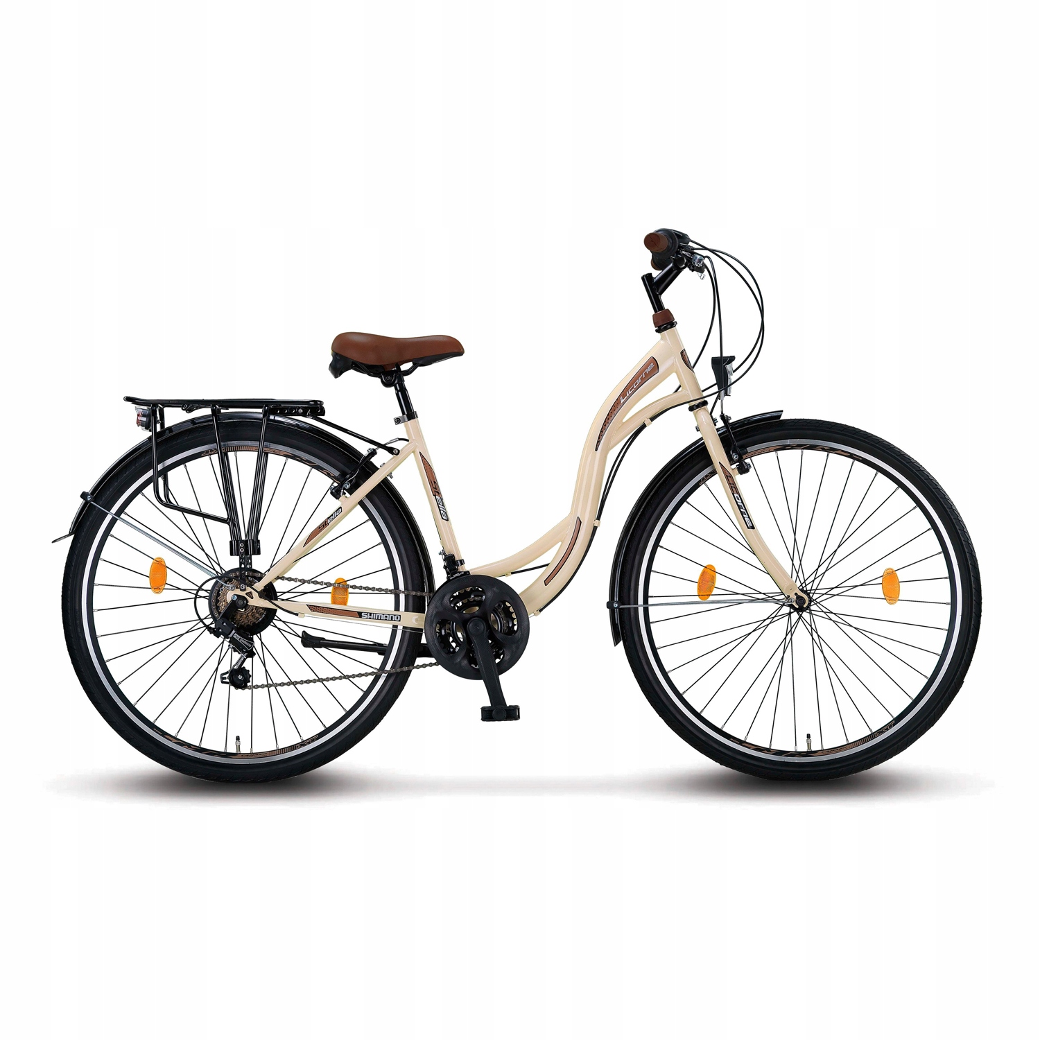 Niemiecki Rower Miejski Stella 21 Biegów Shimano 28"