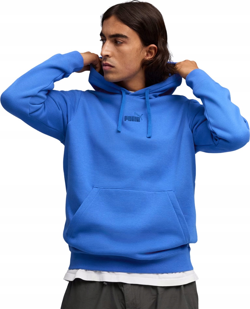 Pánská Mikina Puma Ess NO.1 Logo Centered Hoodie Modrá 692914 13 XL