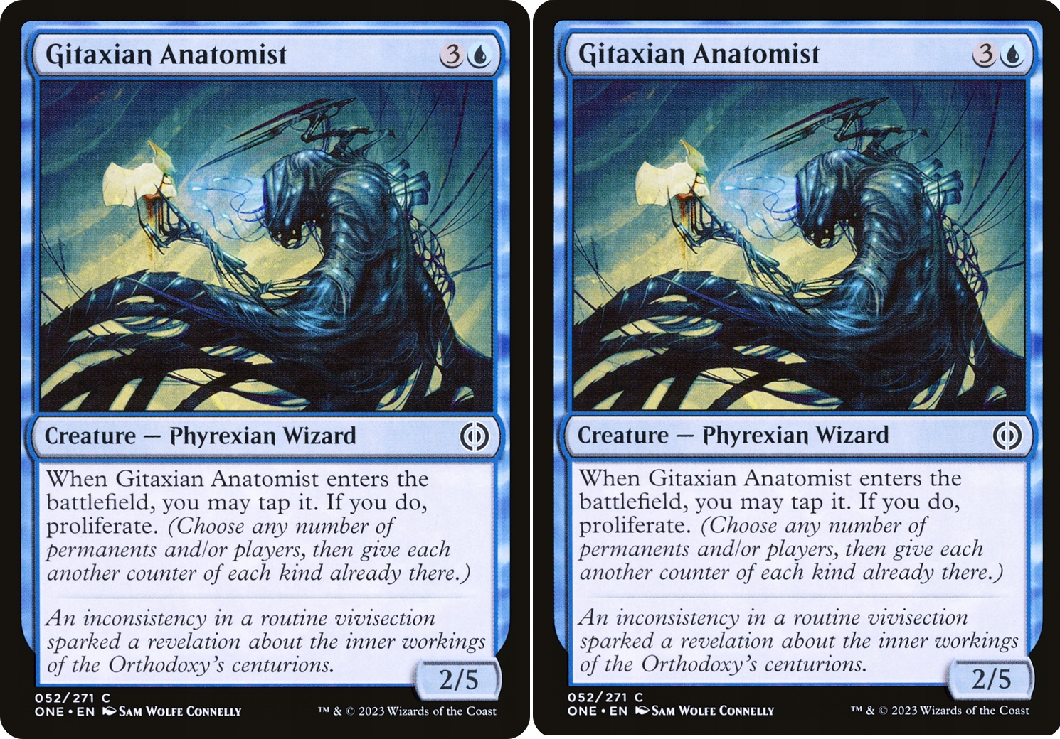 Mtg Gitaxian Anatomist x2 (one) stan Nm