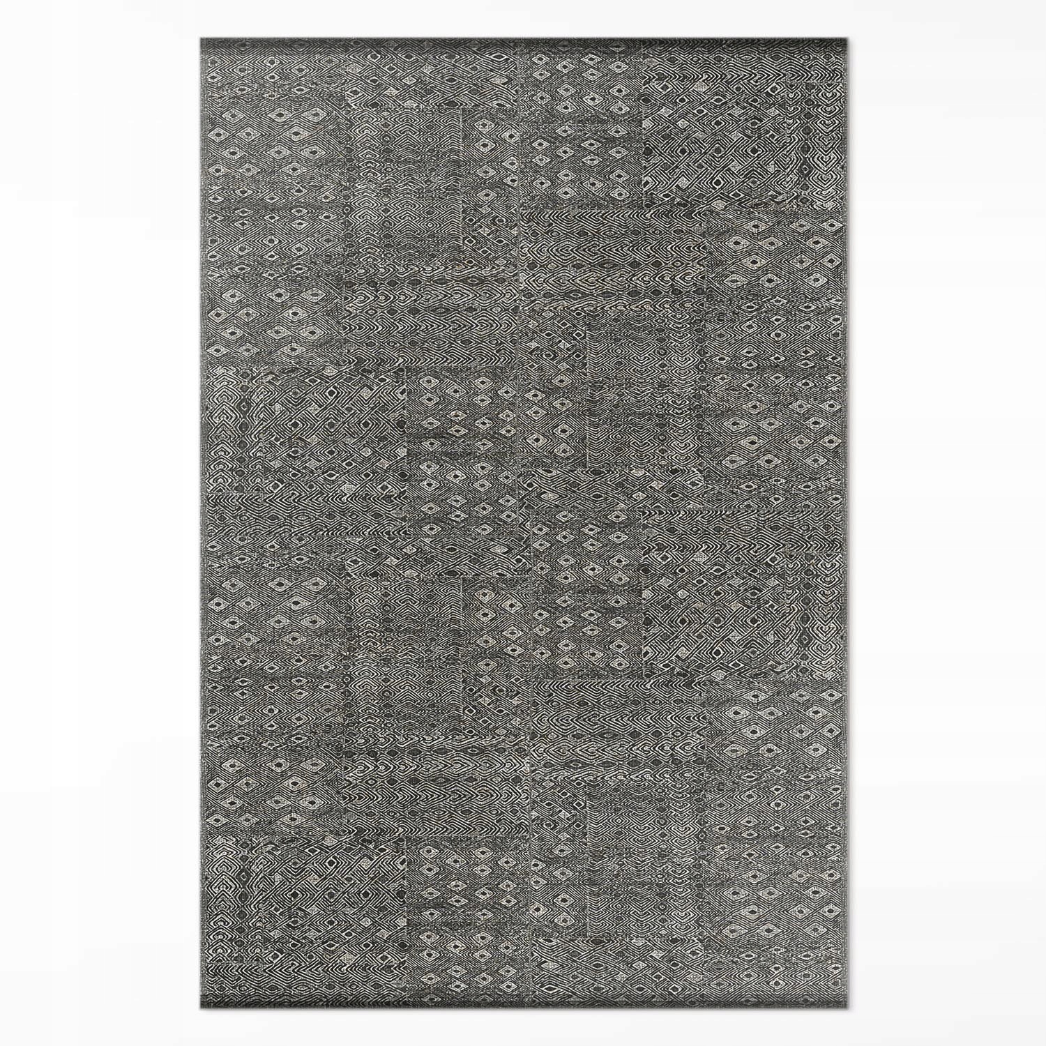 Vinylový protiskluzový koberec Jemné textury imitace tkaniny 140 x 210 cm