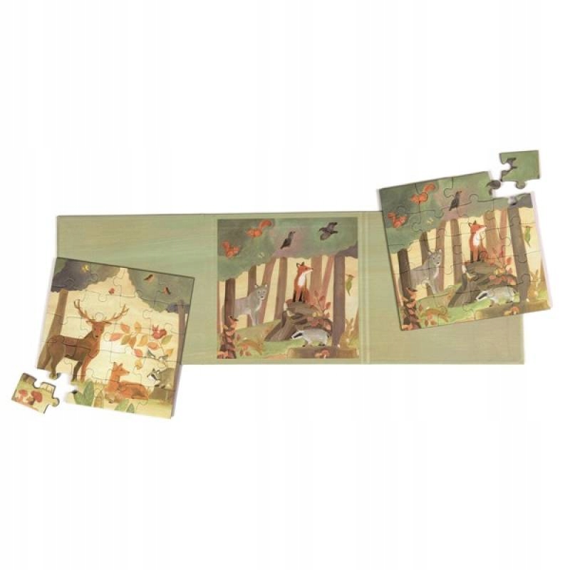 

Egmont: puzzle magnetyczne Las
