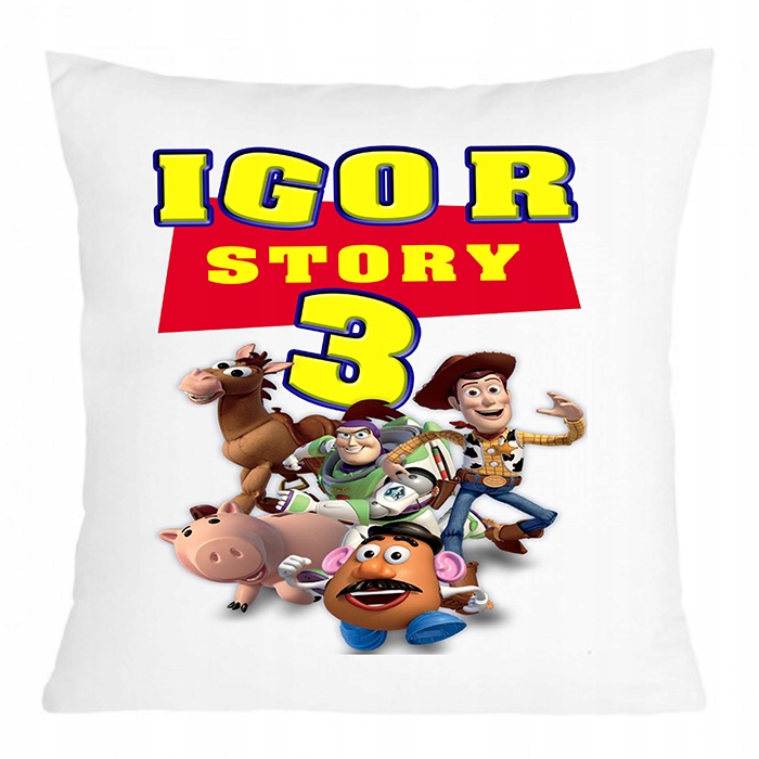 

Poduszka Z Nadrukiem Toy Story Imię Wiek