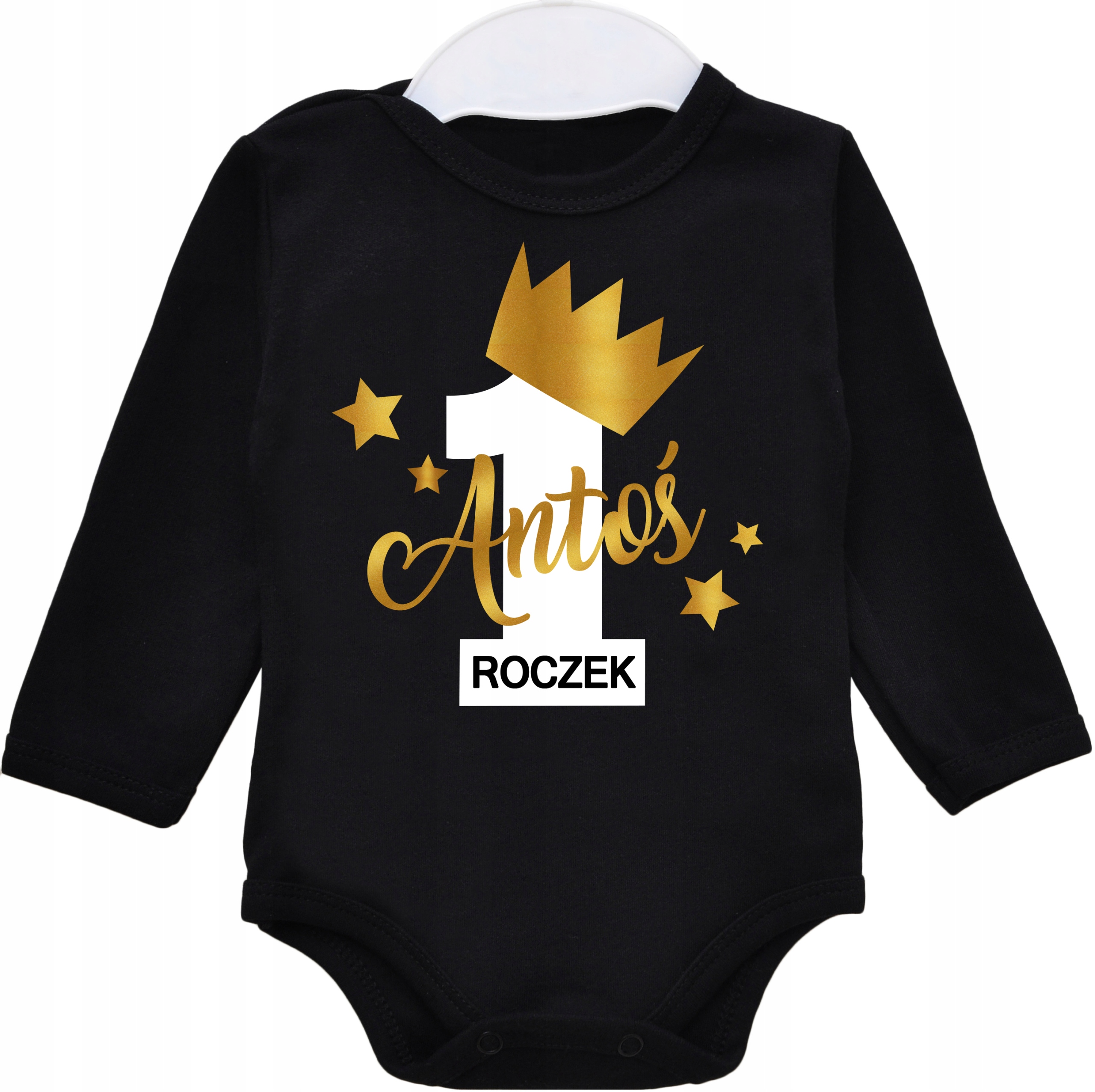 

Body Pierwsze Urodziny Roczek Rok Imię Złoto r. 80