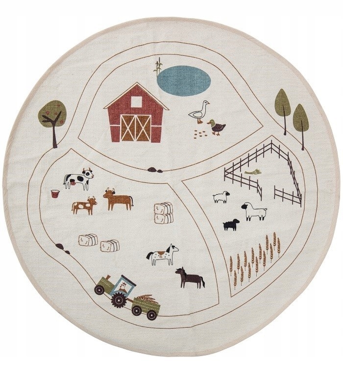 Koberec Thune, přírodní, Bloomingville