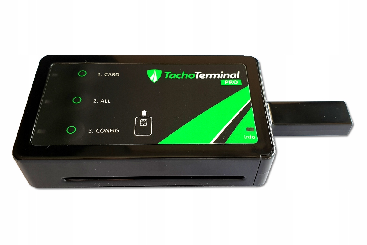 TACHOTERMINAL PRO 2 czytnik tachografów SMART 4.1 i kart kierowców G2v2 Marka TachoTerminal