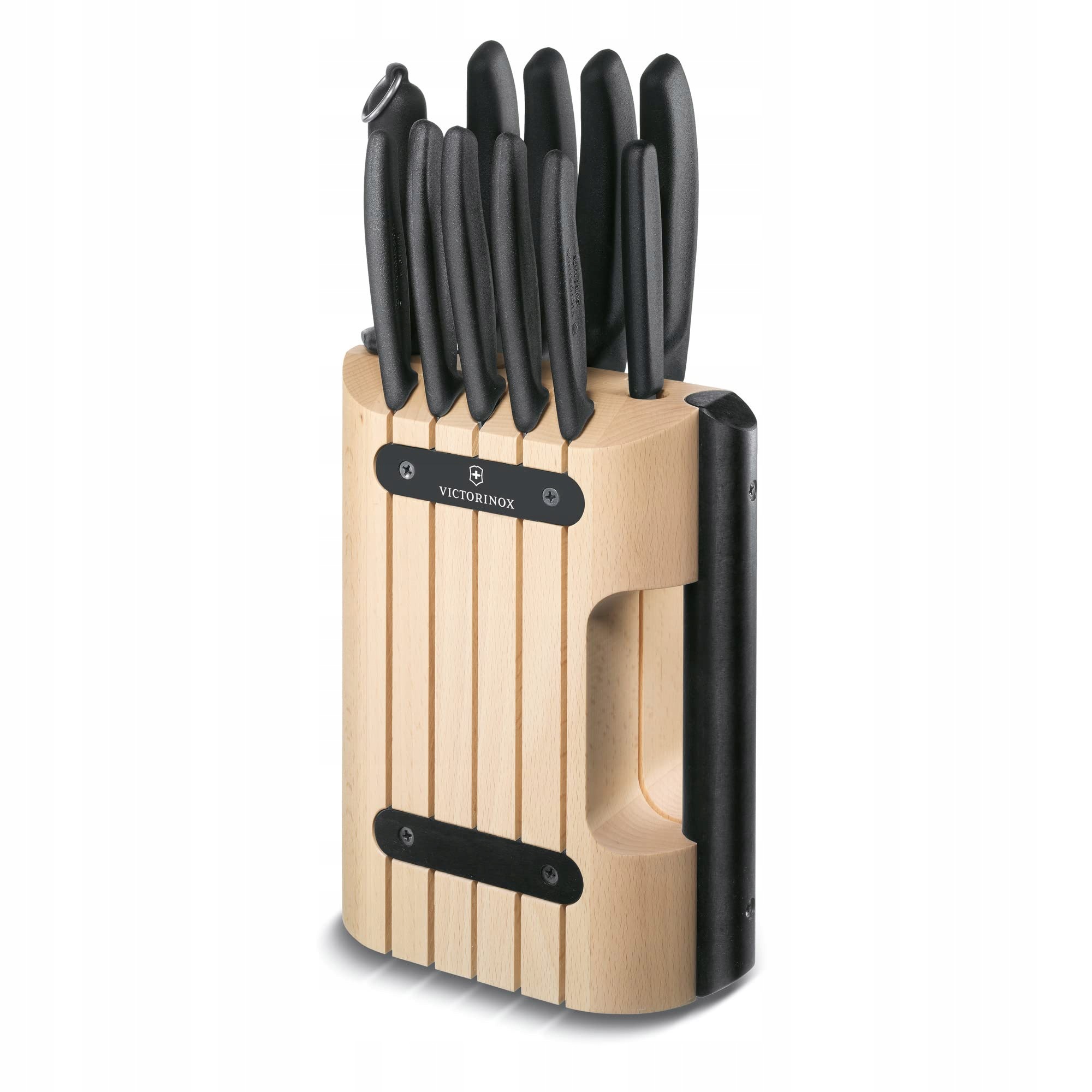 Victorinox blok na nože Swiss Classic, 11dílný, černý