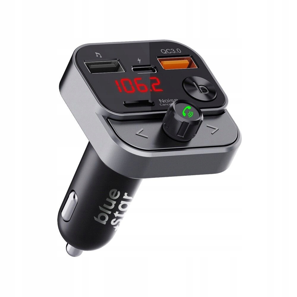 Transmiter FM Ładowarka QC3.0 30W AutoStream bluetooth wbudowany mikrofon EAN (GTIN) 5903396266225