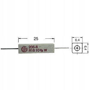 

3,9K 5W Rezystor drutowy 1szt